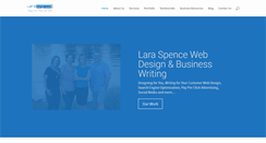 Desktop Screenshot of laraspence.com